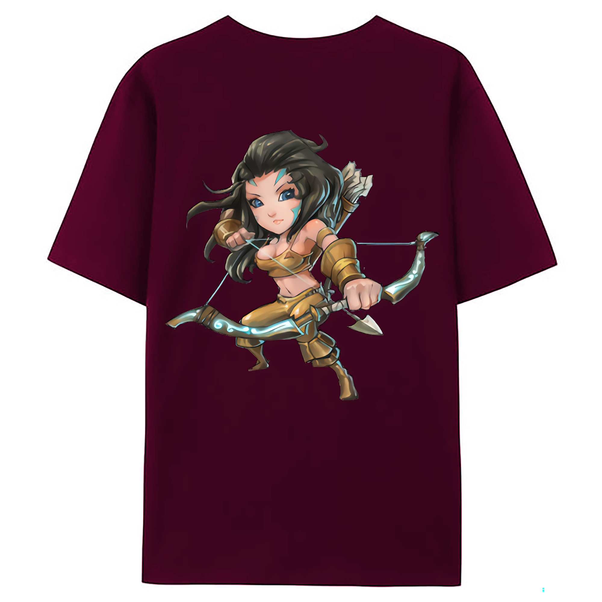 （画像用） リーグ・オブ・レジェンド League of Legends LOL レディース半袖Tシャツ(バックプリント)